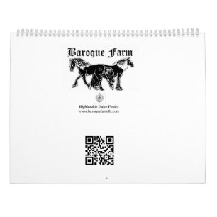 Calendario de Highland Pony 2023