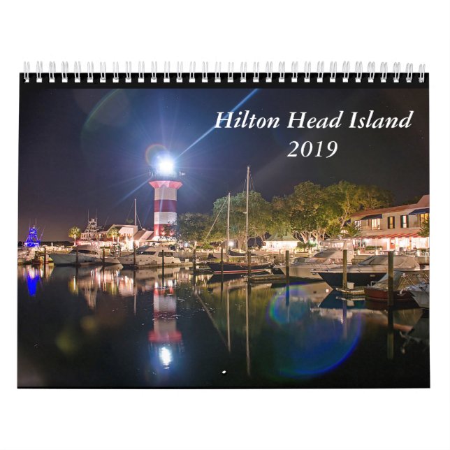 Calendario de Hilton Head Island 2019 (Tapa)