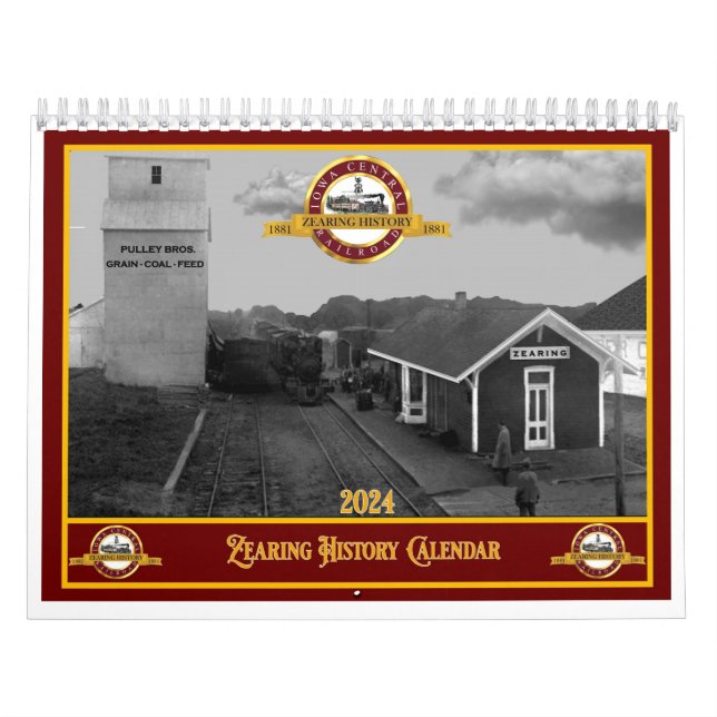 Calendario de historial de zearing 2024 (Tapa)