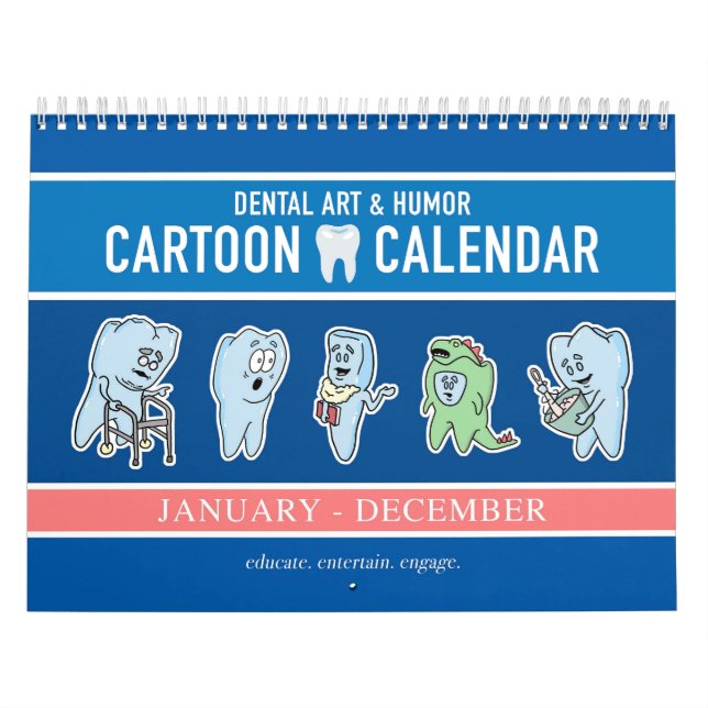Calendario de historietas y Personalizados dentale (Tapa)