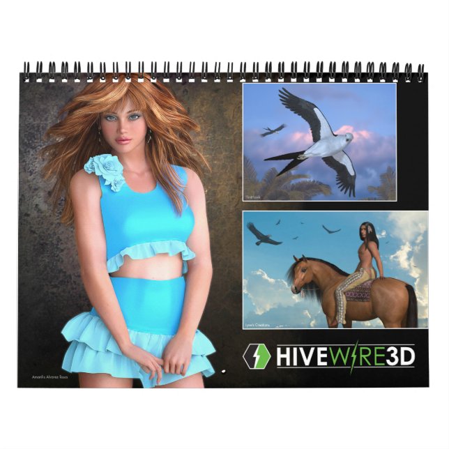 Calendario de HiveWire 3D (Tapa)