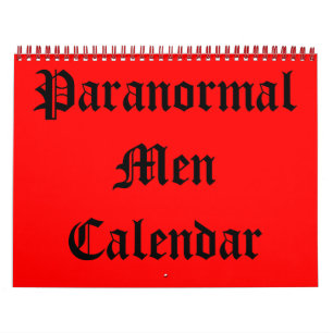 Calendario de Hombres Paranormales
