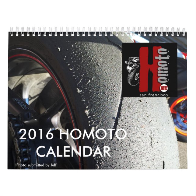 Calendario de Homoto 2016 (Tapa)