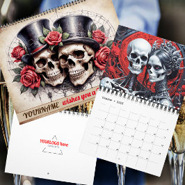 Calendario de horror gótico Personalizado personal