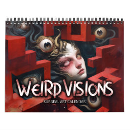 Calendario de horror surrealista de las visiones r