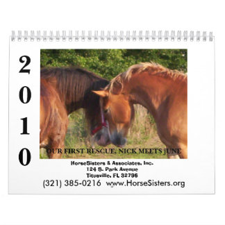 CALENDARIO DE HORSESISTERS 2010