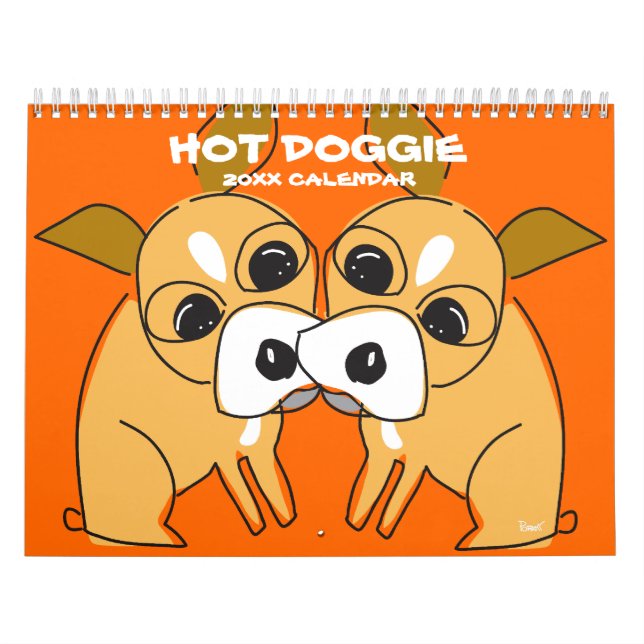 Calendario de Hot Doggie (Tapa)