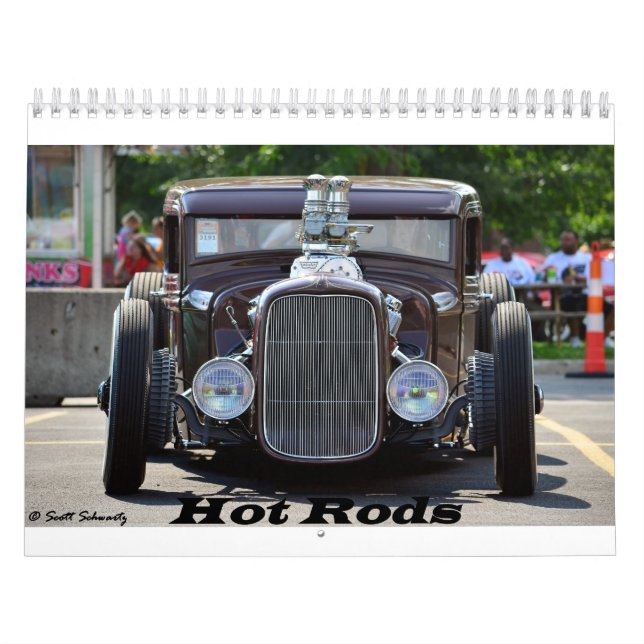 Calendario de Hot Rods y Street Rods (Tapa)