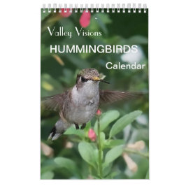 Calendario De Hummingbird Por Visiones Del Valle