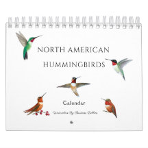 Calendario de Hummingbirds de Norteamérica