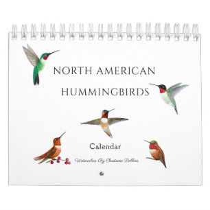 Calendario de Hummingbirds de Norteamérica