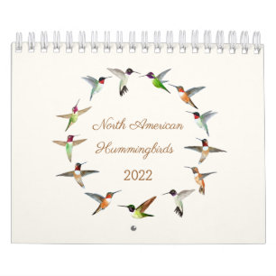 Calendario de Hummingbirds de Norteamérica