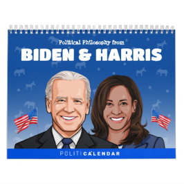 Calendario de humor político Biden Harris