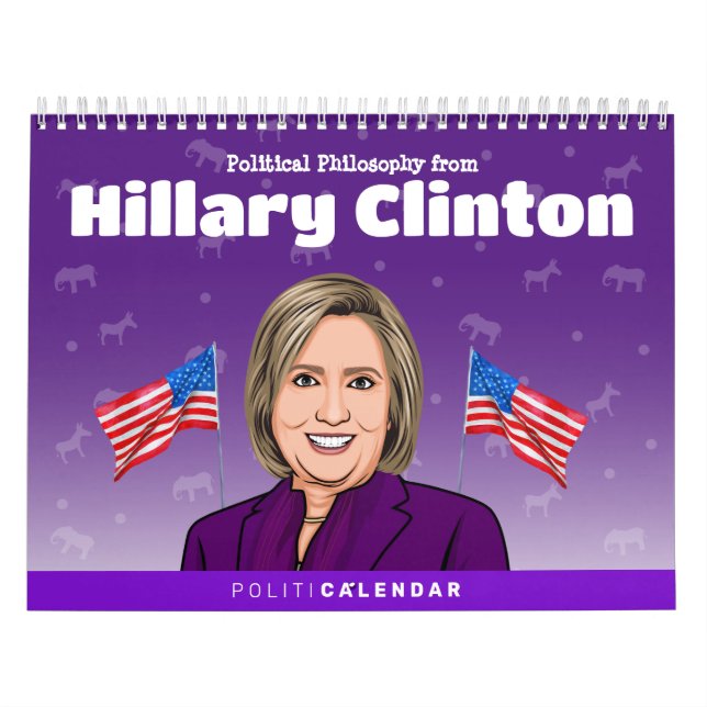 Calendario de humor político de HIllary Clinton (Tapa)