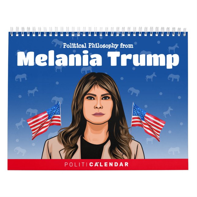 Calendario de humor político de Melania Trump (Tapa)