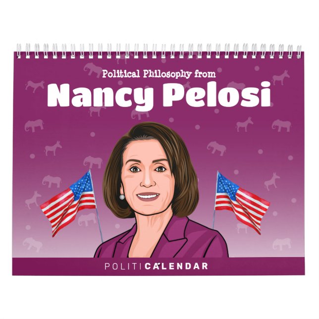 Calendario de humor político de Nancy Pelosi (Tapa)