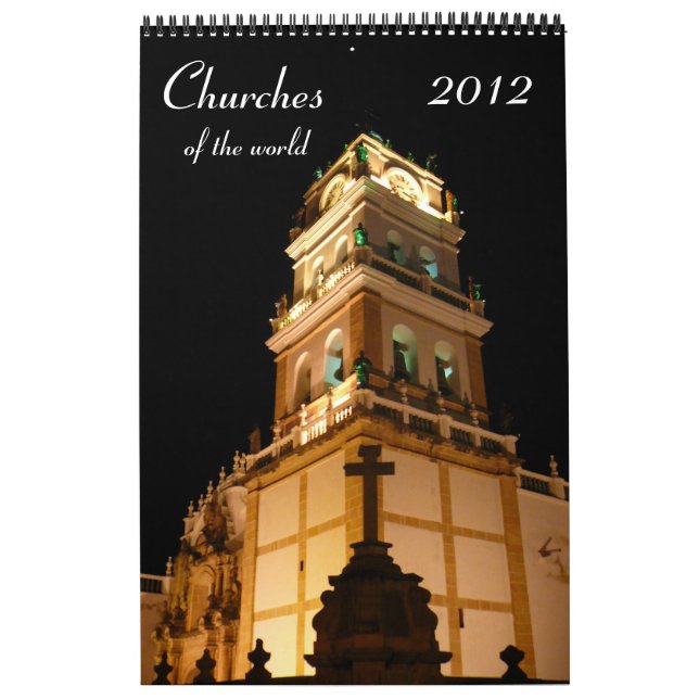 calendario de iglesias 2012 (Tapa)