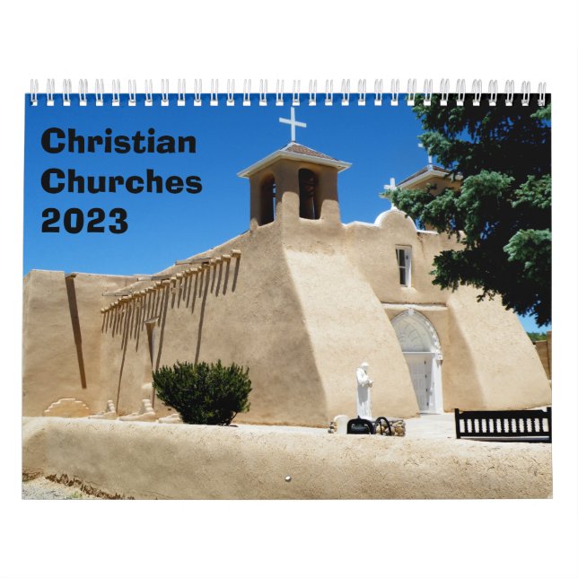 Calendario de iglesias cristianas 2023 (Tapa)