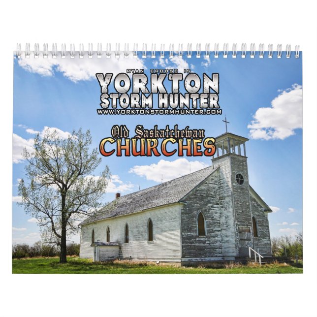 Calendario de iglesias de Saskatchewan antiguas (Tapa)