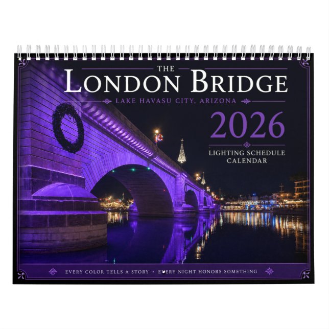 Calendario de iluminación del puente de Londres 20 (Tapa)