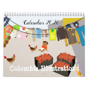 Calendario de Ilustraciones de Colombia
