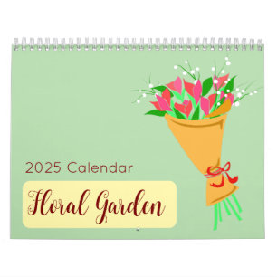 Calendario de Ilustraciones de los Jardines Floral