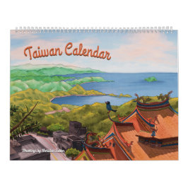Calendario de ilustraciones de Taiwán