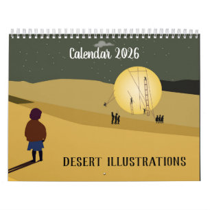 Calendario de Ilustraciones del Desierto