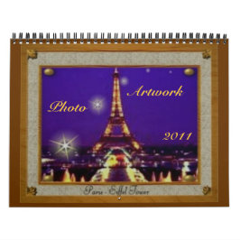Calendario de ilustraciones fotográficas de 2011