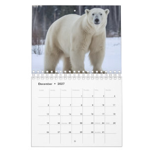 Calendario de imágenes de animales