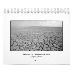 Calendario de imágenes de viaje de B&W pequeño