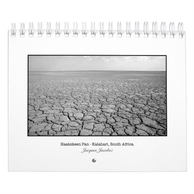 Calendario de imágenes de viaje de B&W pequeño (Tapa)