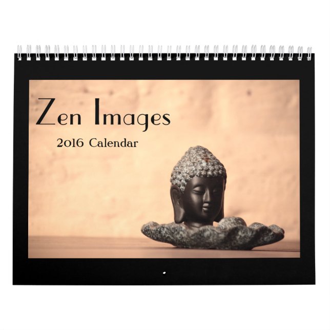 Calendario de imágenes Zen 2016 (Tapa)