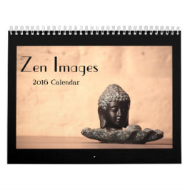 Calendario de imágenes Zen 2016