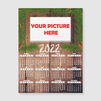 Calendario de imanes de Fridge Personalizar de Woo
