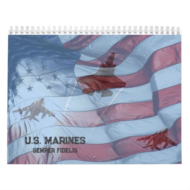 Calendario de Infantería de Marina de EE. UU. (Tapa)