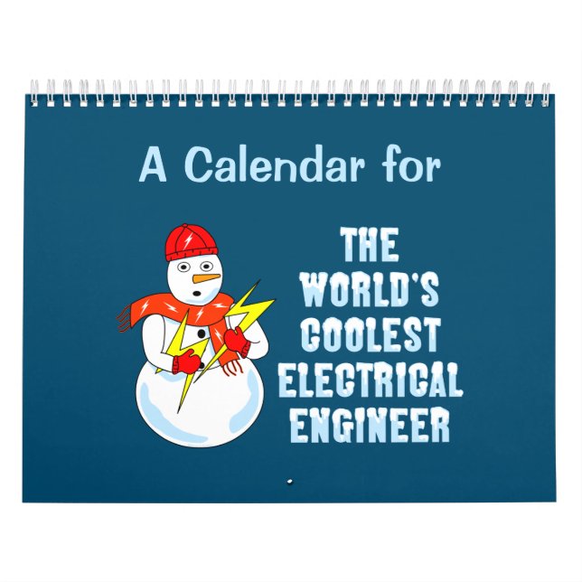 Calendario de ingenieros eléctricos (Tapa)