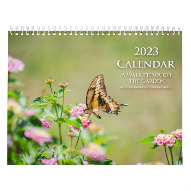Calendario de insectos de jardín 2023 (Tapa)