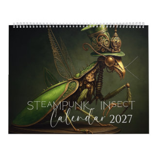 Calendario de insectos Steampunk 2027