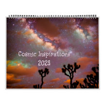 Calendario de inspiraciones cósmicas