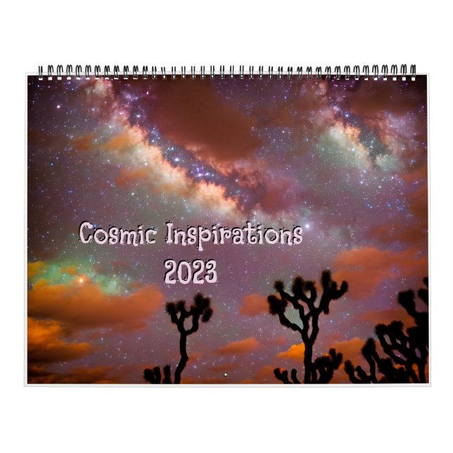 Calendario de inspiraciones cósmicas (Tapa)