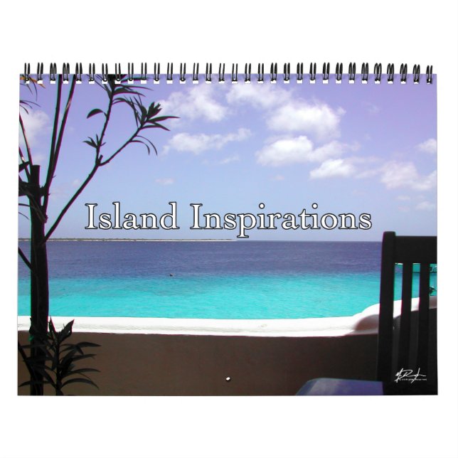 Calendario de inspiraciones de la isla (Tapa)