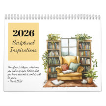 Calendario de inspiraciones escriturales en acuare
