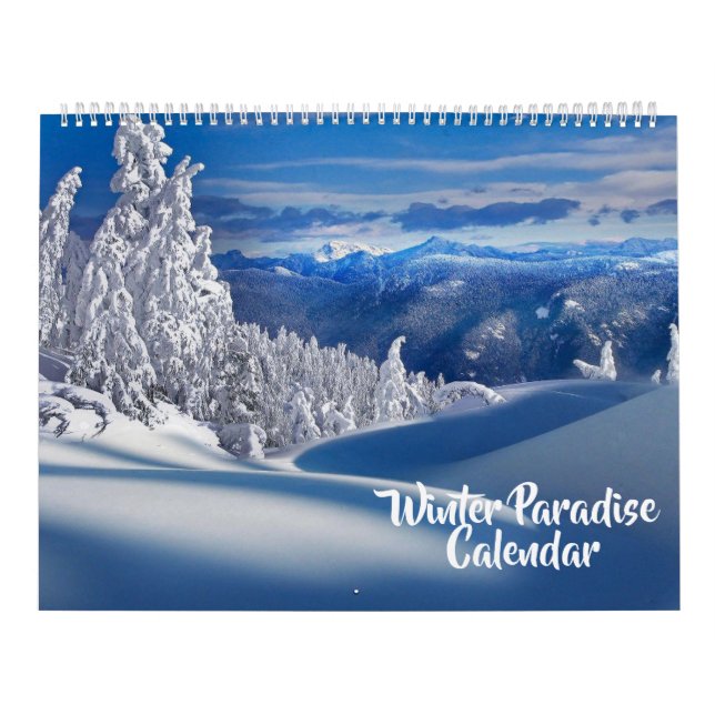 Calendario de invierno de gran tamaño (Tapa)