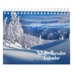 Calendario de Invierno de Tamaño Pequeño