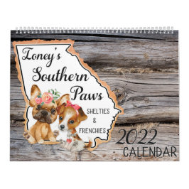 Calendario de Ioney's Southern Paws 2022