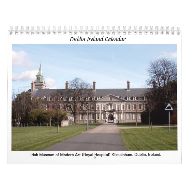 Calendario de Irlanda - Famosos monumentos de Dubl (Tapa)