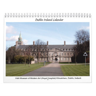 Calendario de Irlanda - Famosos monumentos de Dubl