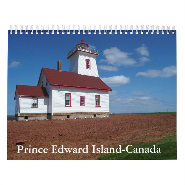 Calendario de Isla del Príncipe Eduardo-Canadá (Tapa)