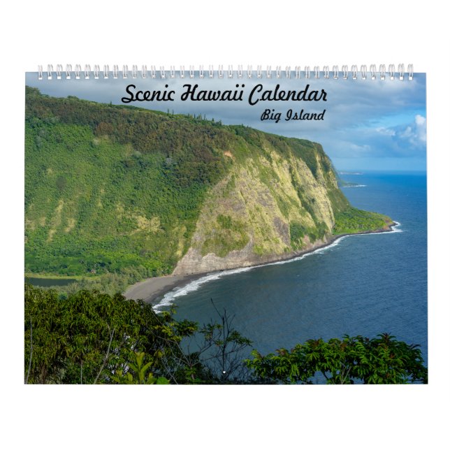 Calendario de Isla Grande de Hawái (Tapa)